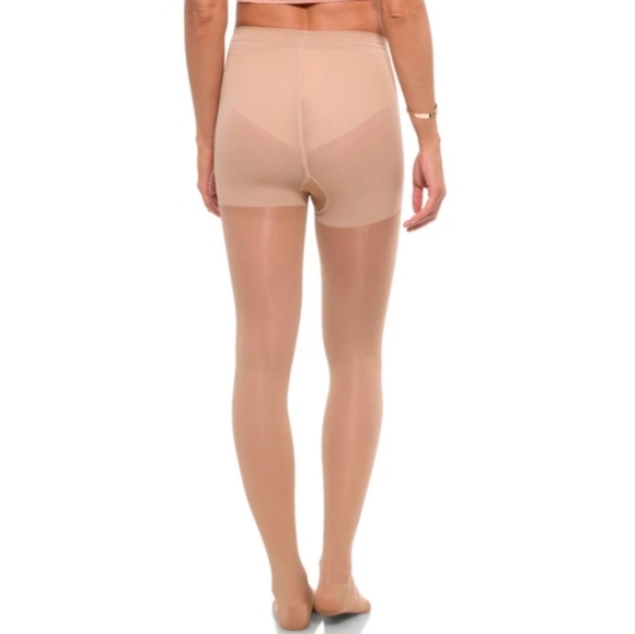 Womens- Jomi light compression pantyhose 15-20mmHg,NEW pair..Natural..sz XL - Picture 5 of 9